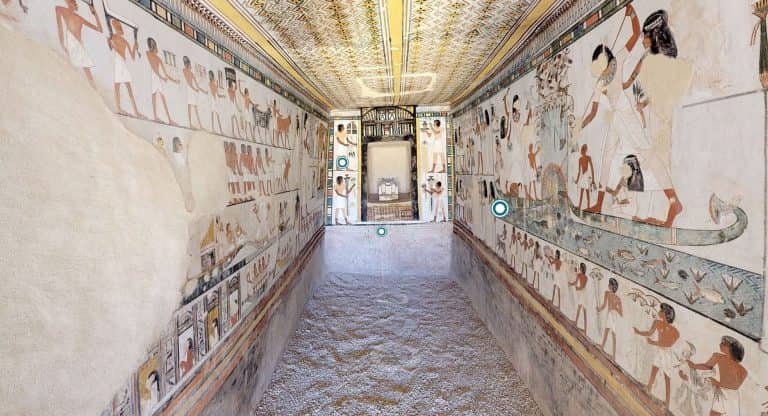 Barangold be virtuálisan a leghíresebb egyiptomi lelőhelyeket és múzeumokat