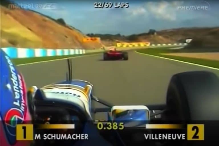 Múltidézés – Az 1997-es jerezi eset, ami a legnagyobb fekete pont Michael Schumacher karrierjében (videó)
