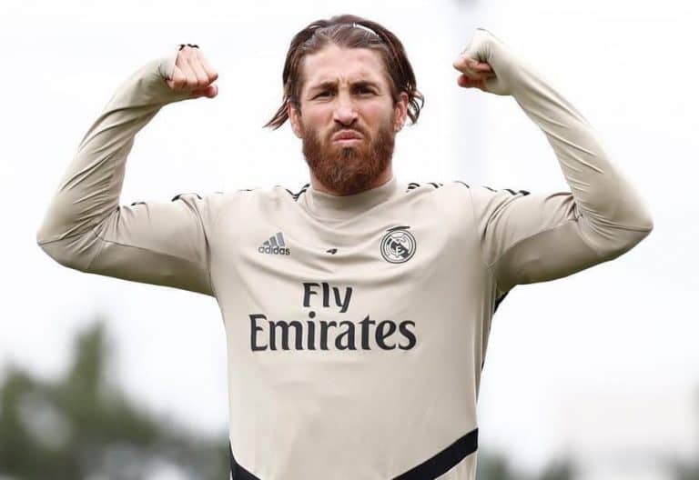 Ettől a képtől nők millió olvadhatnak el, ahogy Sergio Ramos ráfeszít a testére