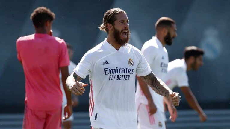 Sergio Ramos ‘alázós’ klasszis gólt lőtt a Real Madrid edzésén – videóval