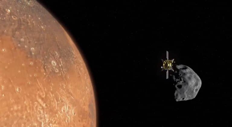 8K-s felbontású felvételeket készíthet a Marsról és holdjairól a japán űrszonda