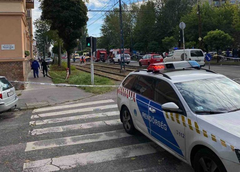 Robbanás történt egy budapesti autószervízben