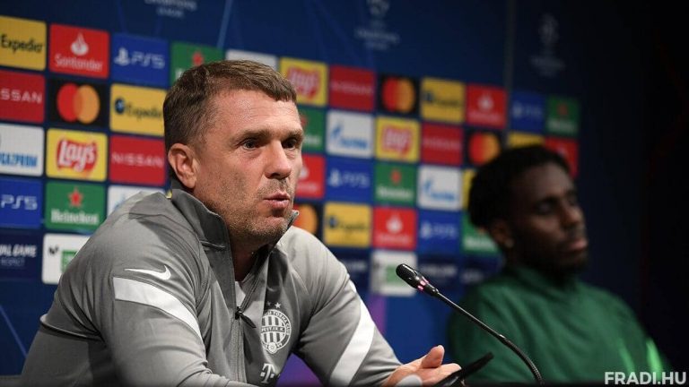 Rebrov a Barcelona elleni nagy BL-meccs előtt: „Nem tudok semmilyen különleges recepttel szolgálni”