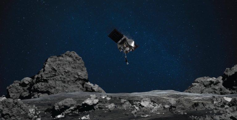 Sikeresen begyűjtötte a Bennu aszteroida kőzetmintáit a NASA űrszondája