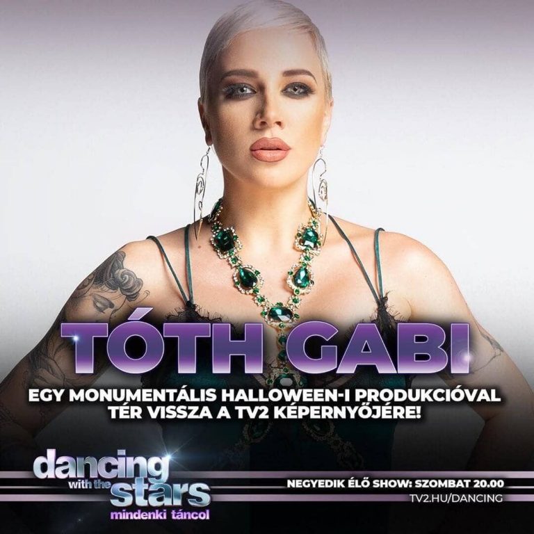 Tóth Gabi egy extra rucit kapott a Dancing with the Starsra