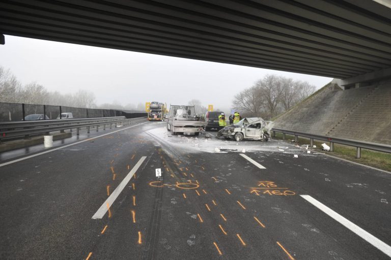 Halálos baleset történt a 65-ös számú főúton