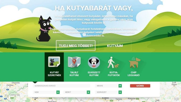 Cseppálló GPS-helymeghatározó készülékkel menthetjük meg a kutyánkat