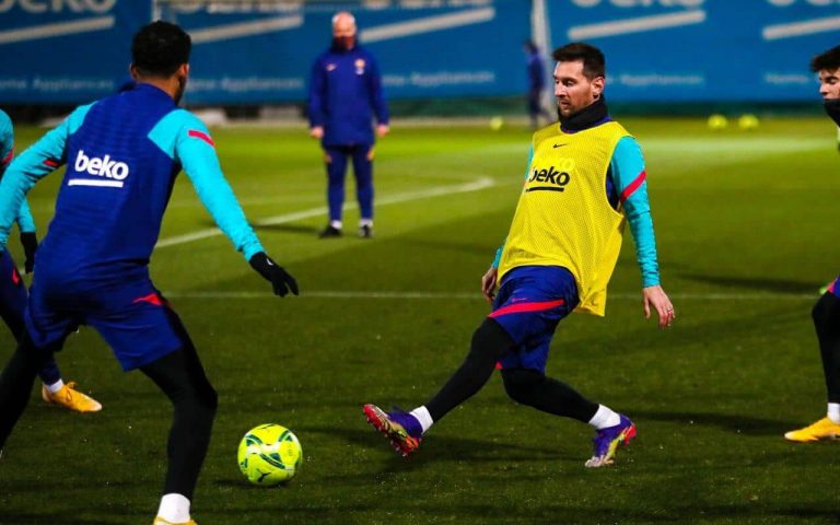 Messi rágyorsított az edzésen, senki nem tudta megállítani: videó