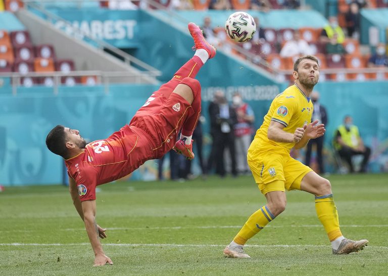 Ukrajna 2-1-re legyőzte Észak-Macedóniát