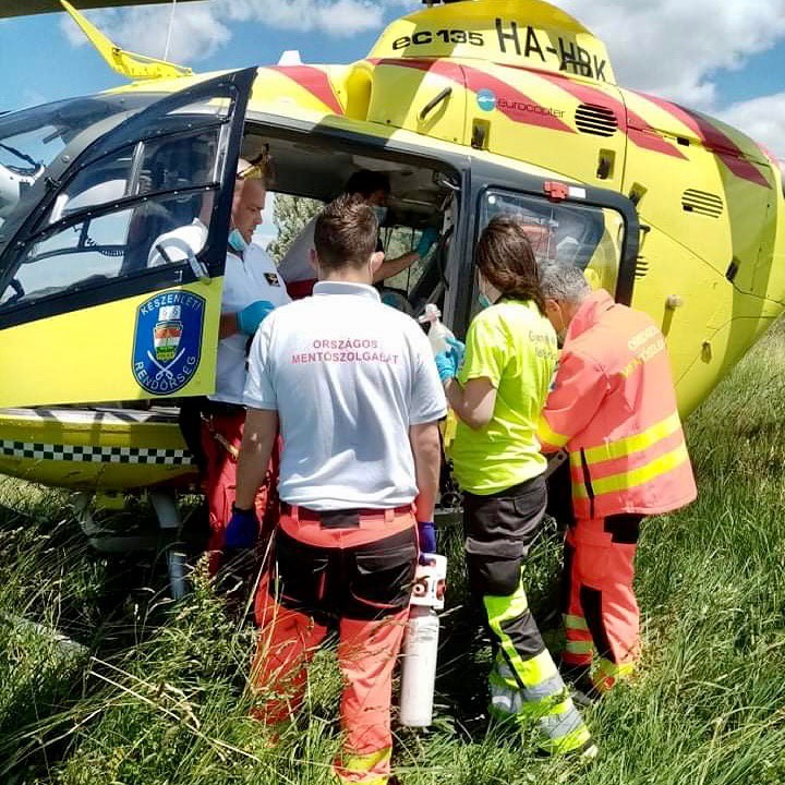 Hajszál híján belehalt a motkrosszbalesetbe egy kilencéves kisfiú