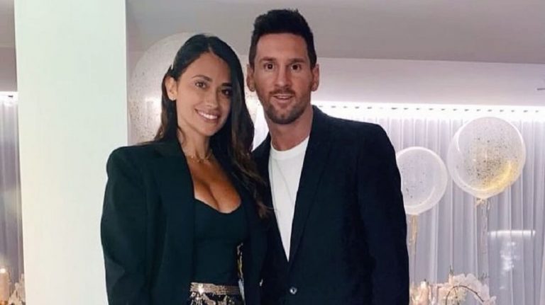 Családi fotón Messi, aki rendkívül boldog