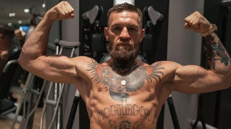 Őrület, Conor McGregor már keményen edz a súlyos lábsérülését követően