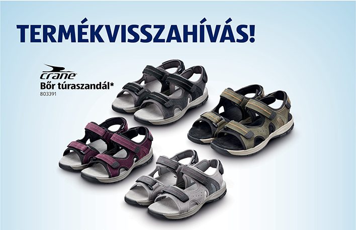 Ha megvetted ezt a szandált az Aldiban, vidd vissza!