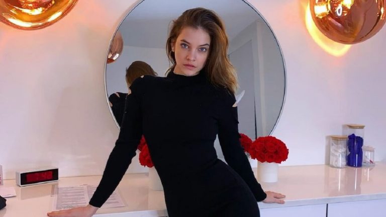 Helikopterre pattant Palvin Barbi, csodálatos látvány fogadta