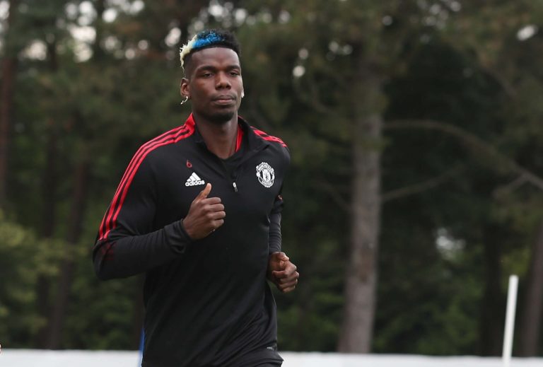 Pogba zseniális átemelése az edzésen, látnod kell (videó)