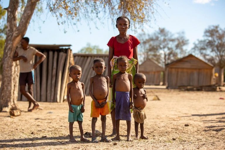 Madagaszkár tapasztalja a világ legelső olyan éhínségét, amely a klímaváltozás következménye