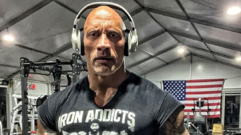 Egészen brutális combizmokat mutatott Dwayne Johnson, hihetetlenül száraz