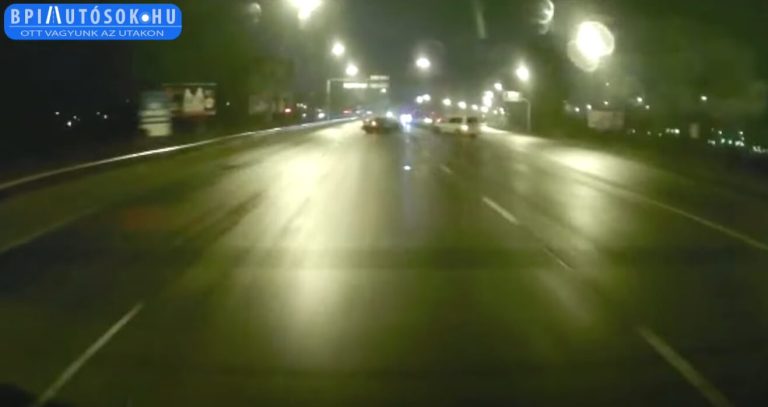 Felkavaró: a Ferihegyi repülőtérre vezető úton történt halálos baleset videója