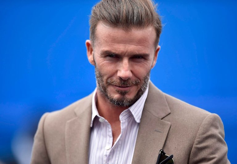 David Beckham hátizma 46 évesen is patent