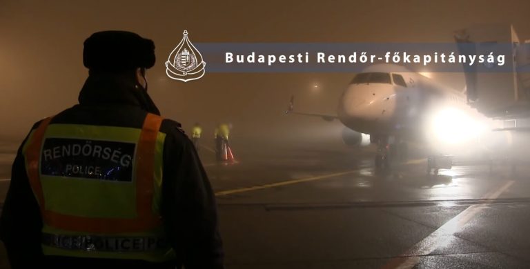 Véget ért az amerikai álom: átadták a bűnözőt a budapesti rendőröknek (videó)