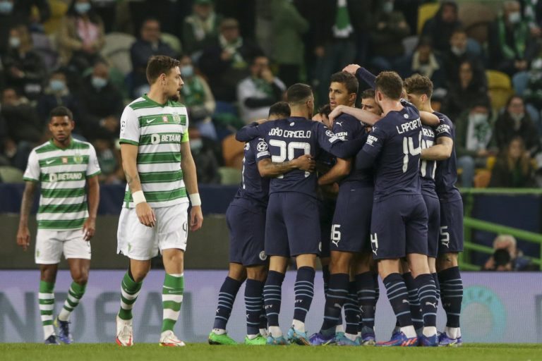 A Manchester City szinte elpusztította a Sporting CP-t