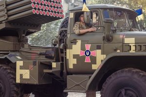 Orosz szabotőrök a Nemzeti Gárda felszerelését használják megtévesztésül