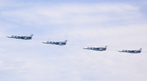 Orosz és amerikai vadászgépek, kémrepülőgépek találkoztak a Földközi-tenger felett