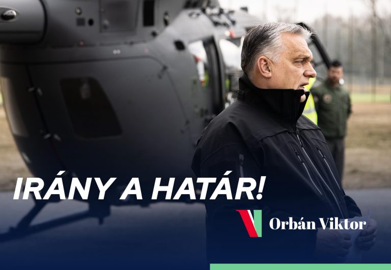 Orbán Viktor megmutatta a szerda esti vacsoráját a legénységi kantinban