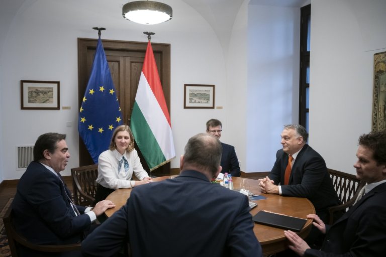 Orbán Viktorhoz látogatott az Európai Bizottság alelnöke