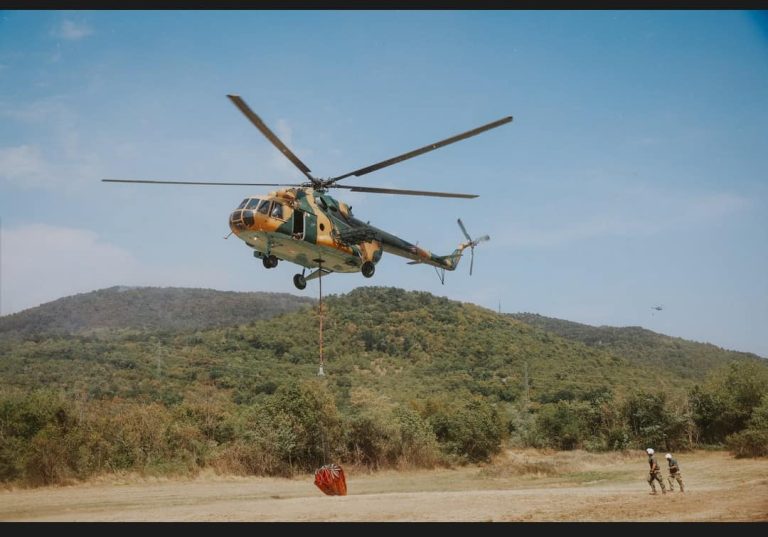 Szlovénia is erdőtüzekkel küzd, a Magyar Honvédség helikopteres egysége is segíti az oltást