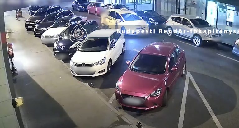 Taxiból adtak le lövést a VII. kerületben egy gyorsétteremre (videó)