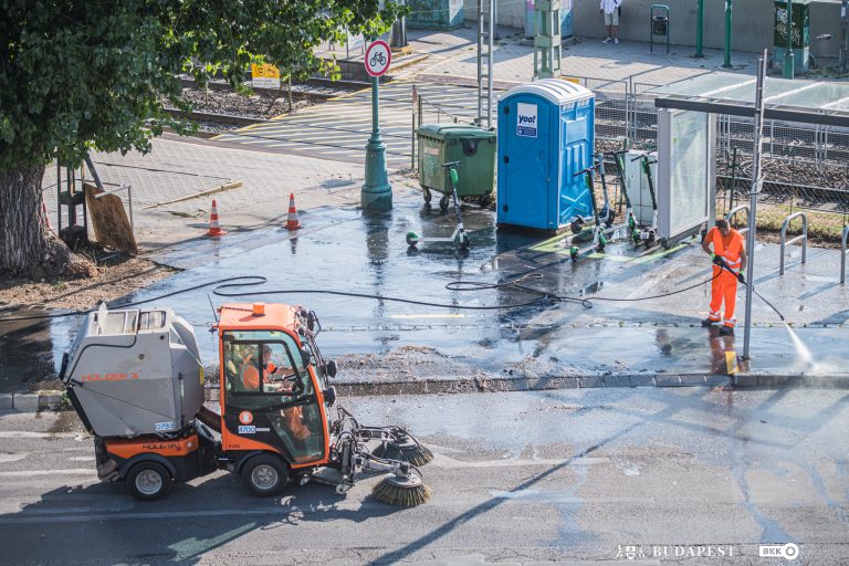 Óbudán folytatódott a nagy „budapesti takarítás”