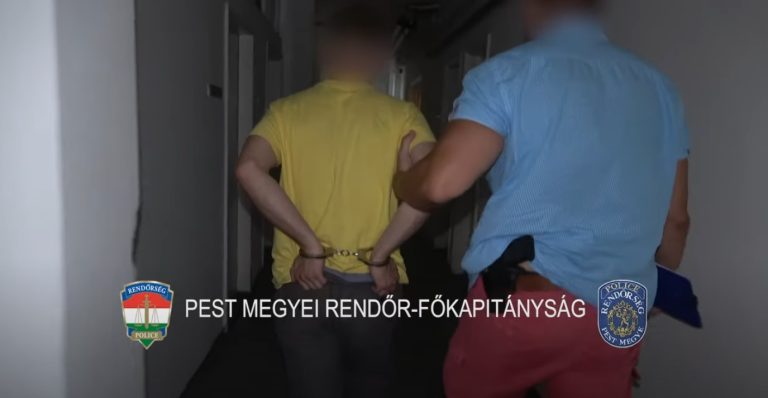 Kisfia játékpisztolyával ment rabolni Nagykőrösön, sokáig nem élvezhette a szabadságot (videó)