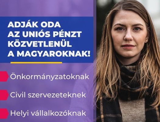 Donáth Anna: „azért dolgozunk az EP-ben, hogy minél hamarabb hozzájussanak az EU-s pénzekhez a magyarok”