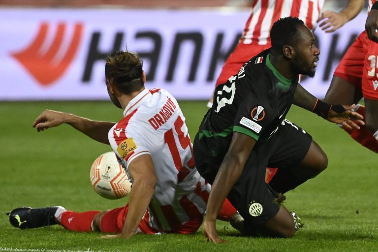 Európa-liga: kisebb pofonba futott bele a Ferencváros a Crvena zvezda ellen