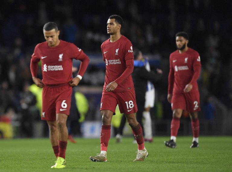 Videós összefoglaló a Liverpool vereségéről a Brighton ellen