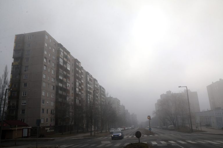 A szálló por miatt ismét veszélyes a levegő minősége