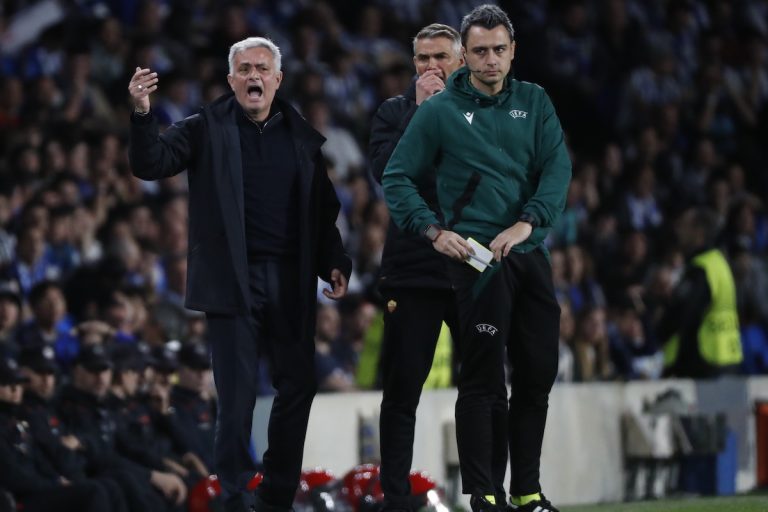 Jose Mourinho összebalhézott a Lazio elnökével