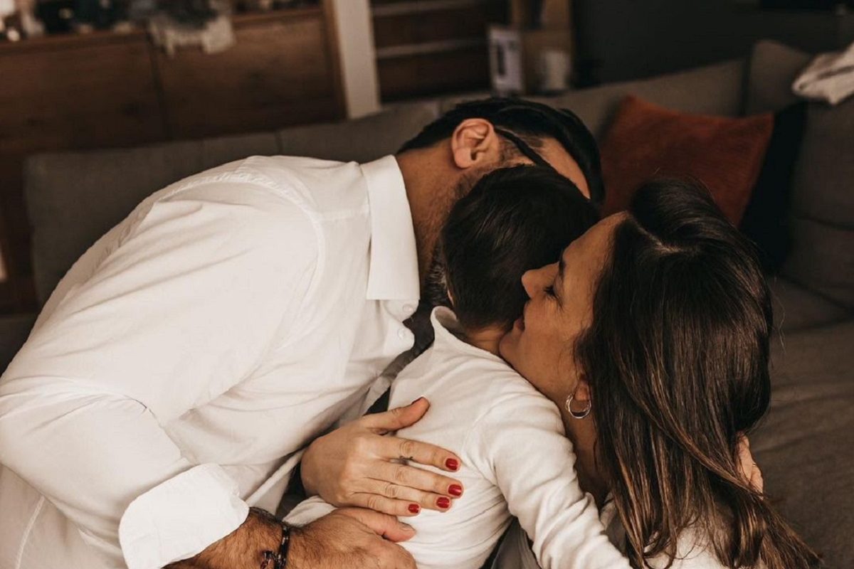 Megható fotó Debreczeni Zita és Gianni második gyermekéről