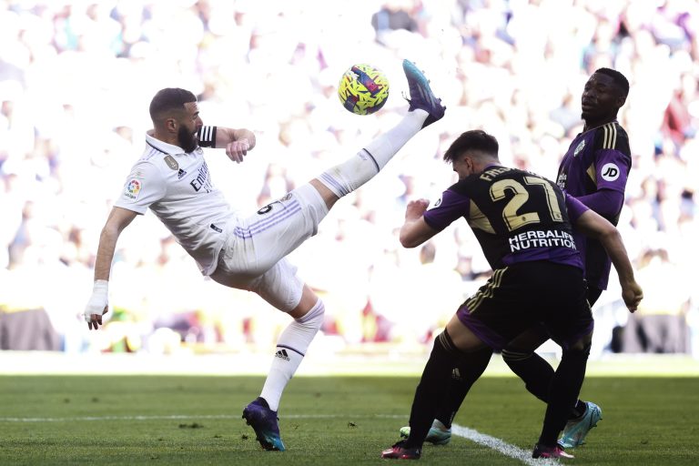 Real Madrid-Real Valladolid: összefoglaló videón Benzema mesterhármasa