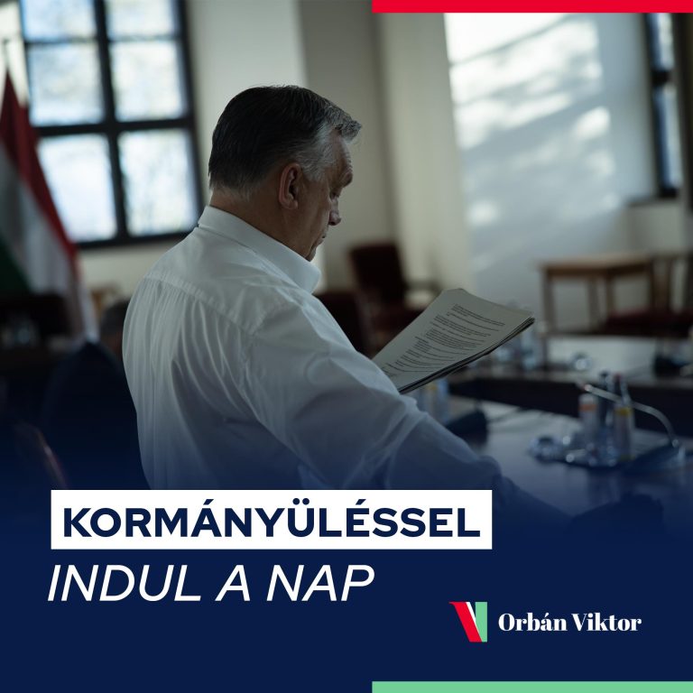 Orbán Viktor nem lassít, ismét kormányülést tart: „Nekünk Magyarország az első”