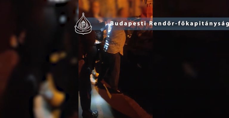 Száz rendőr akciózott Budapesten péntek éjjel (videó)