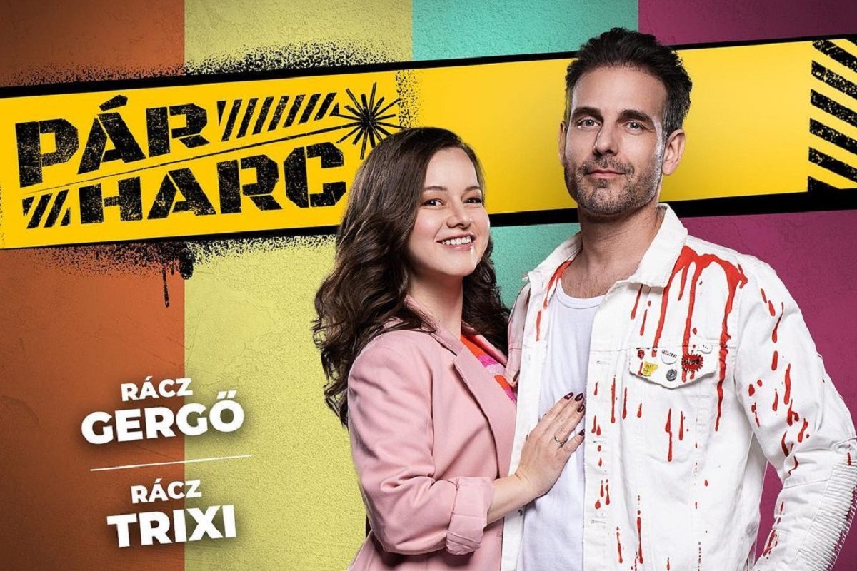 Párharc: Rácz Trixi elképesztően gyorsan nyelte a vizet (videó)