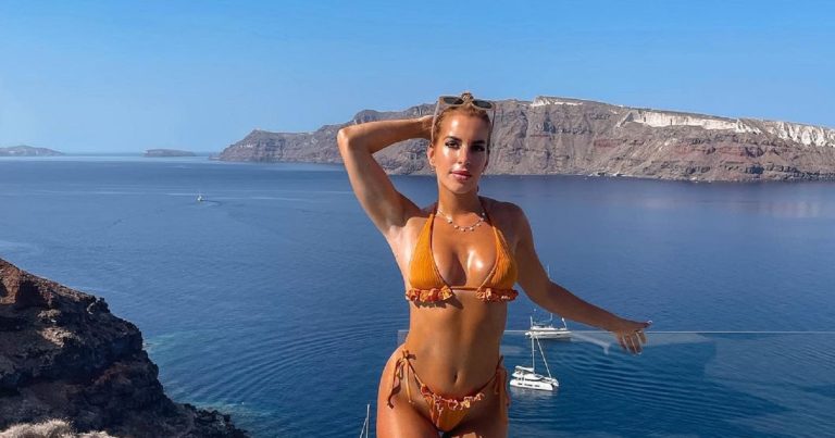 Suba Fruzsi szexi bikinis videót készített magáról hajókázá közben