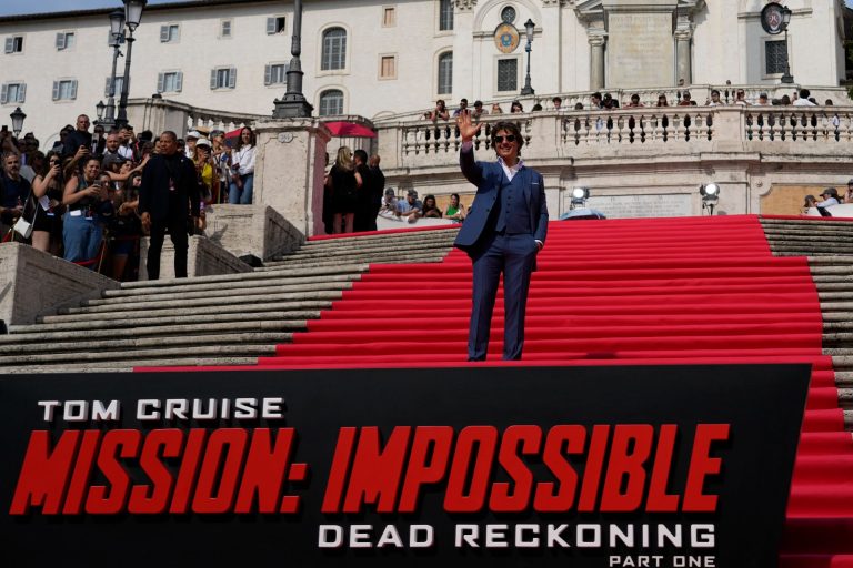 Tom Cruise hétfő este találkozott Giorgia Melonival (fotó)