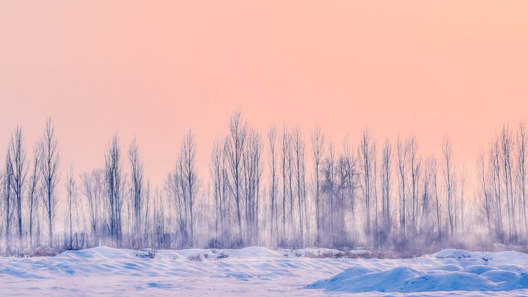 Ilyen az, amikor valóban piros hó esik (videó)