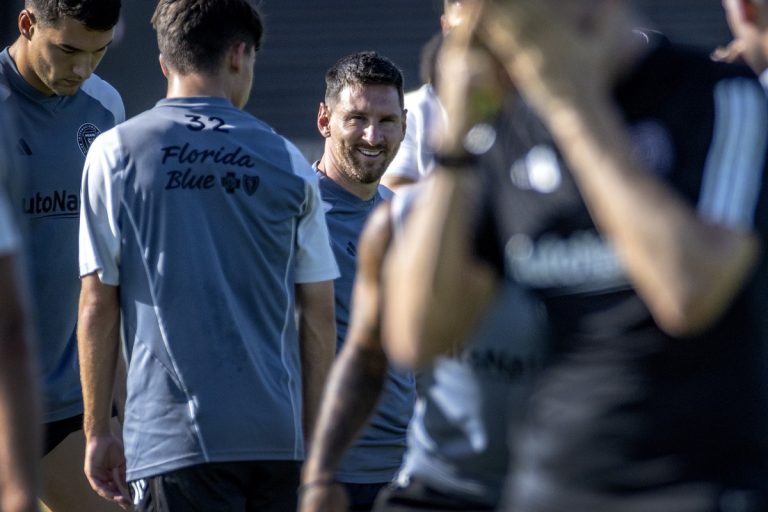 Messi már az Inter Miami edzésén izzad (fotók)