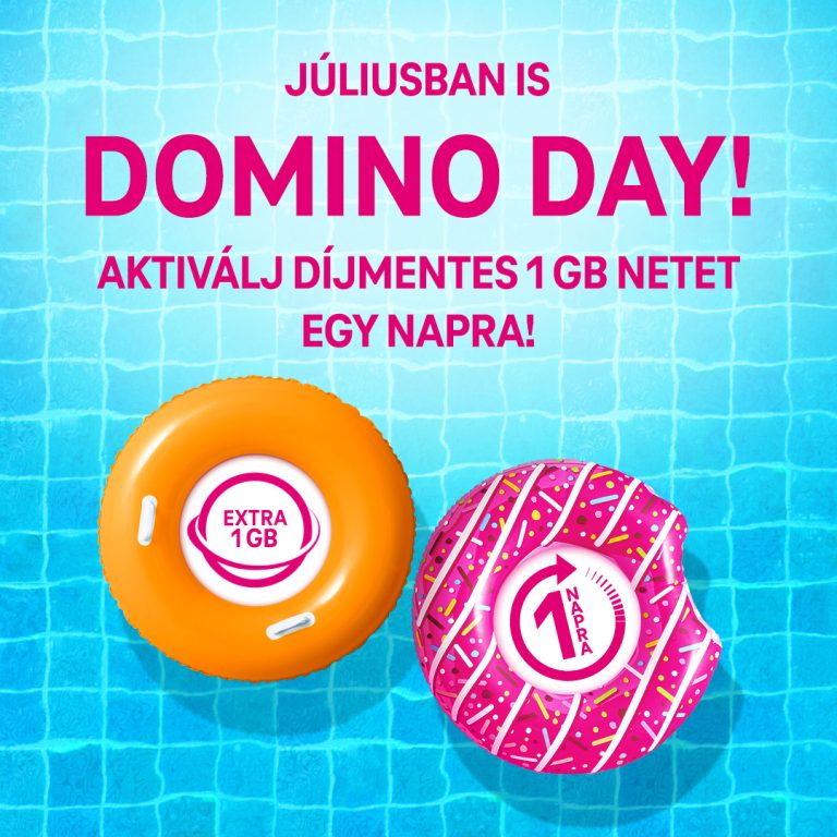 Extra ajándékot ad a Telekom a Domino Day alkalmából