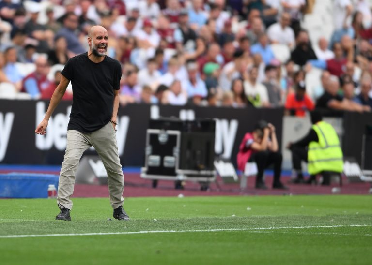 Guardiola a közvetlen riválisokról beszélt, a Manchester United nincs közöttük