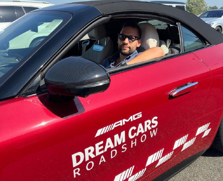 Igazi álom Mercedeseket vezethet Rácz Jenő (fotók)